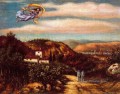 Landschaft mit Göttlichkeit Giorgio de Chirico Surrealismus